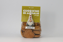 BISCOTTI CUORI VANIGLIA CON CALAMITA 150 GR