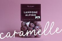 CARAMELLE LAMPONE ALPINO 150G