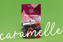 CARAMELLE MORA LAMPONE ZUCCHERATE 150G