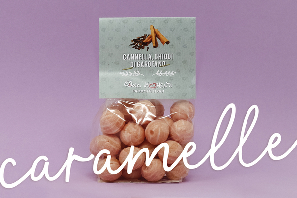 CARAMELLE CANNELLA CHIODI DI GAROFANO 150G
