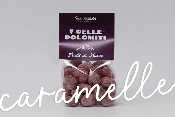 CARAMELLE CUORI FRUTTI DI BOSCO 150G