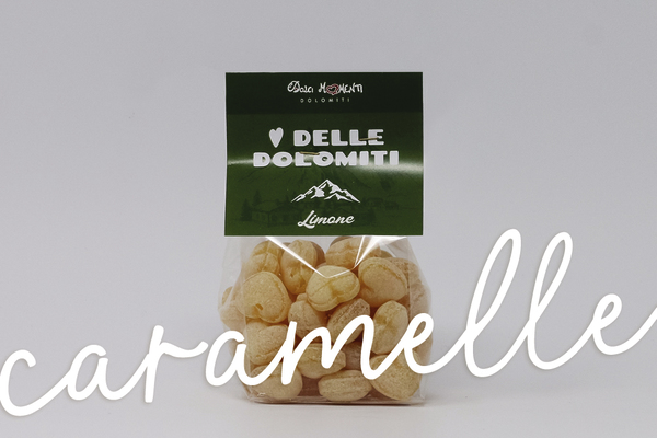 CARAMELLE CUORI LIMONE 150G