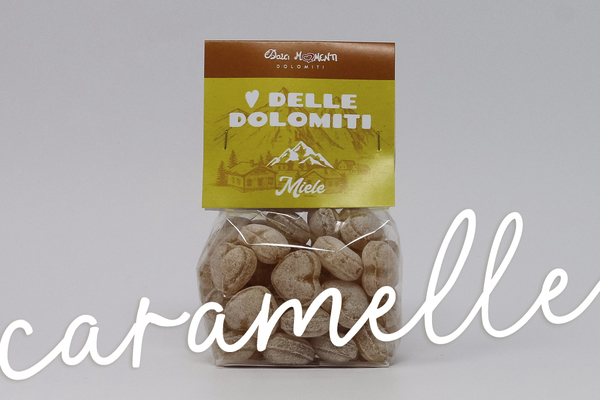 CARAMELLE CUORI MIELE 150G
