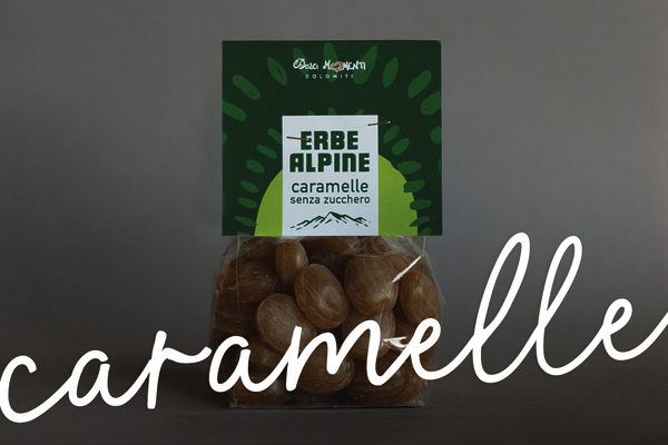 CARAMELLE ERBE ALPINE SENZA ZUCCHERO 150G